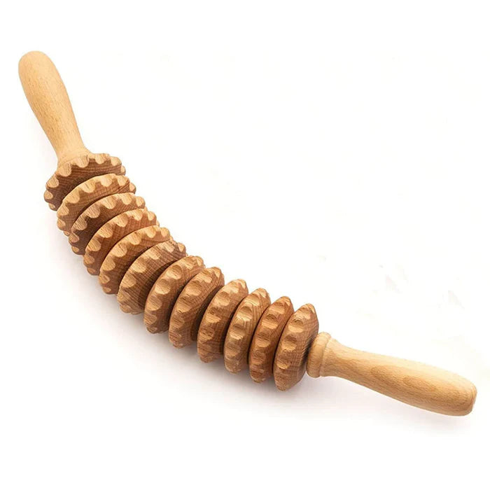 Rouleau de Massage en Bois – Maderothérapie